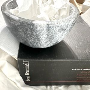 Beau Brummell marble shaving bowl NIB